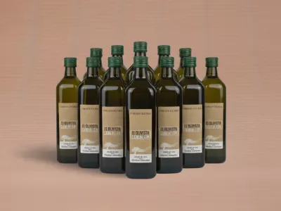 Oli d'oliva verge extra ecològic 12x1L